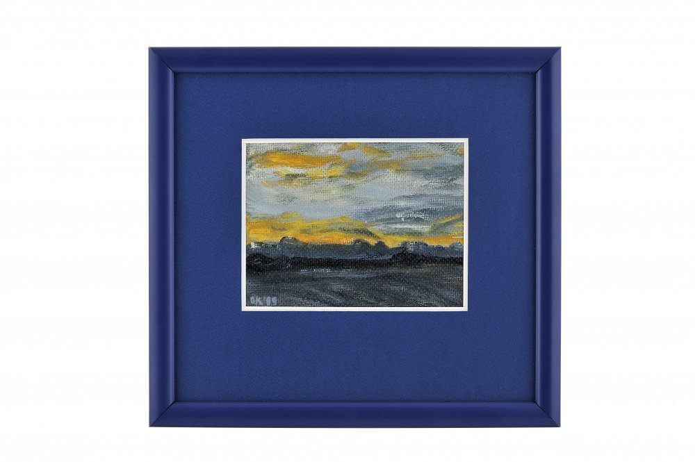 2009 — (1) Krajina na Vrbici, A,O,S, 11x14,5cm